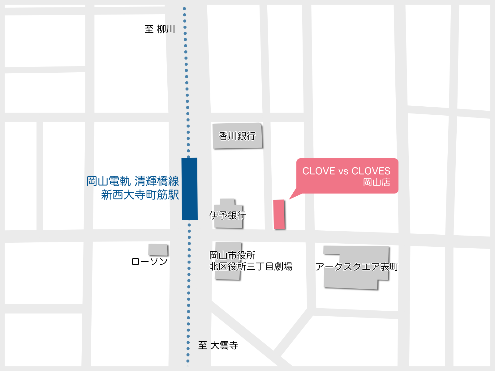 岡山店マップ